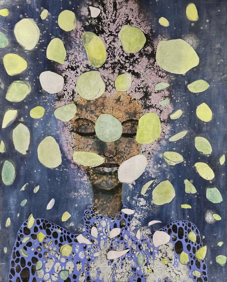 Maria Wolfram, painting